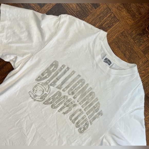Billionaire Boys Club 100 % Cotton White Logo T-Shirt - Picture 4 of 9